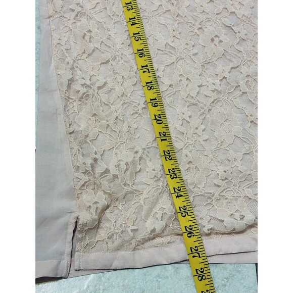 NWT Chico's Size 2 US L Pink Lace Dreams Licia 3/4 Sleeve Blouse Feminine - Picture 7 of 10